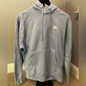 Nike Blue Sweatshirt Pullover with Adjustable Hood